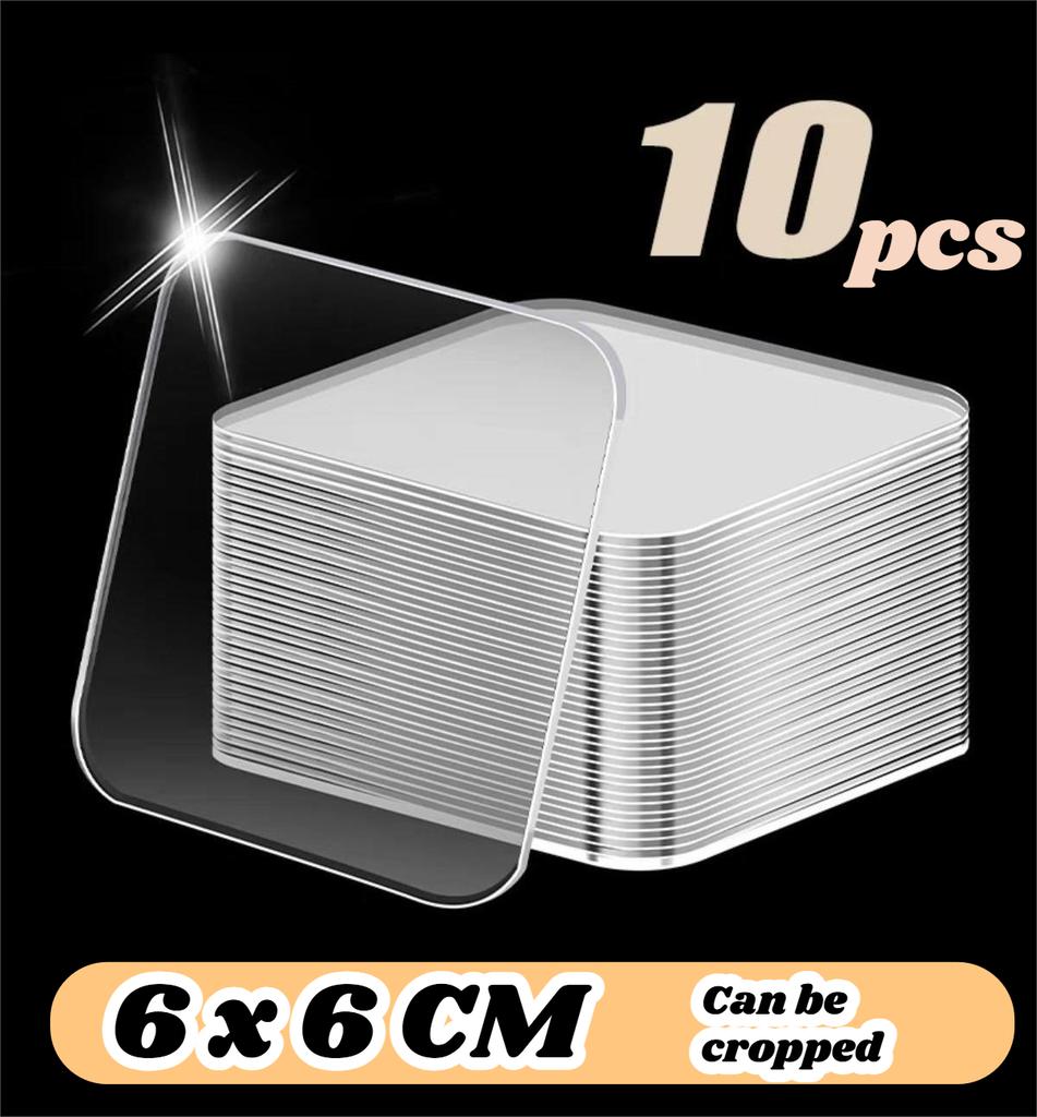 Heavy-Duty Nano Tape - Strong Double-Sided Adhesive, No Residue, Transparent & Removable for All Surfaces, Home, Car, DIY,