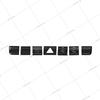 Air Conditioner Button Stickers for Mercedes Benz GLA X156 CLA C117 A Class B Class W176 2013-2017 Car Interior Accessories