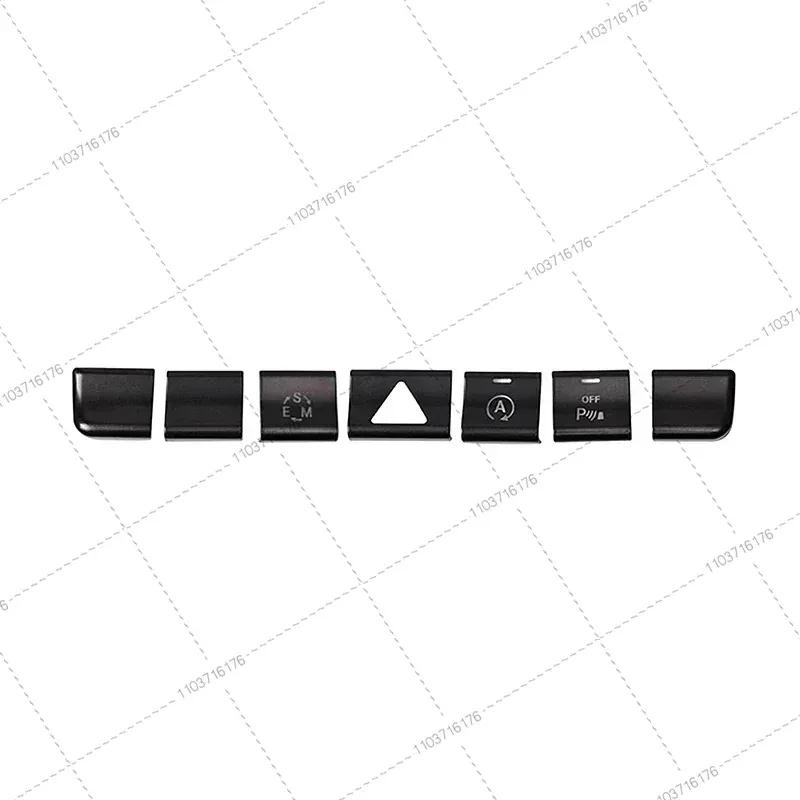 Air Conditioner Button Stickers for Mercedes Benz GLA X156 CLA C117 A Class B Class W176 2013-2017 Car Interior Accessories