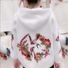 Veste d'automne et d'hiver pour femme en velours de vison à manches longues, cardigan chaud et épais
