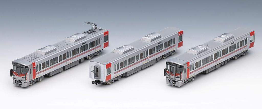 TOMYTEC TOMIX N Gauge JR 227 Series Red Wing Basic Set Model Train 97213 3-Car