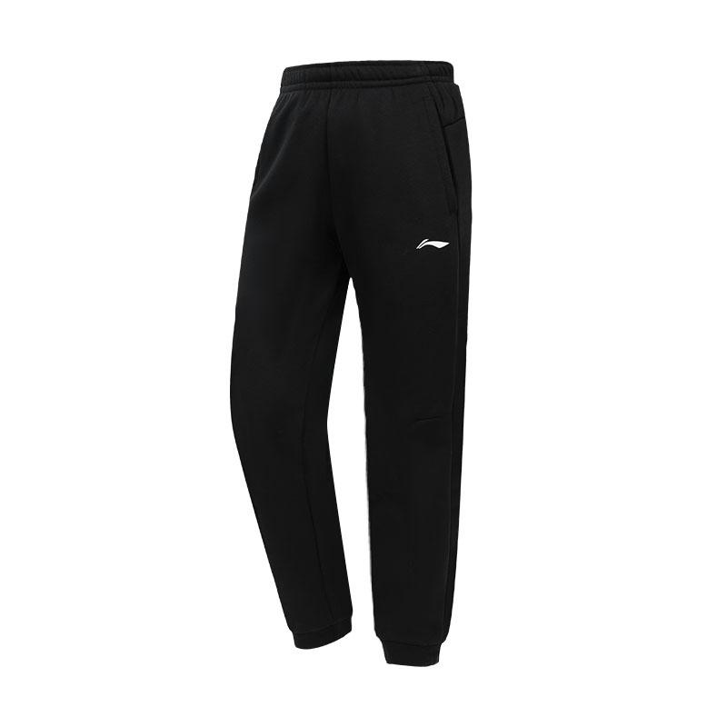 Li-Ning Fleece Lined Warm Sports Fitness Joggers Men bottoms AKLC325-1