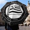 1PC Sturm Graz Crest Emblem Printed Umbrella Folding umbrella, automatic umbrella 8-Frame for Travel, camping Fan gifts Christmas Gifts