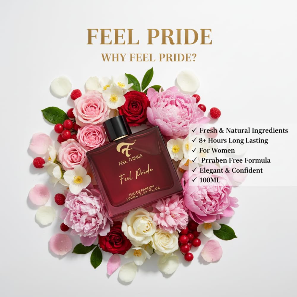 Luxus FEEL PRIDE Langanhaltendes Parfüm für Damen | EDP 100ml |