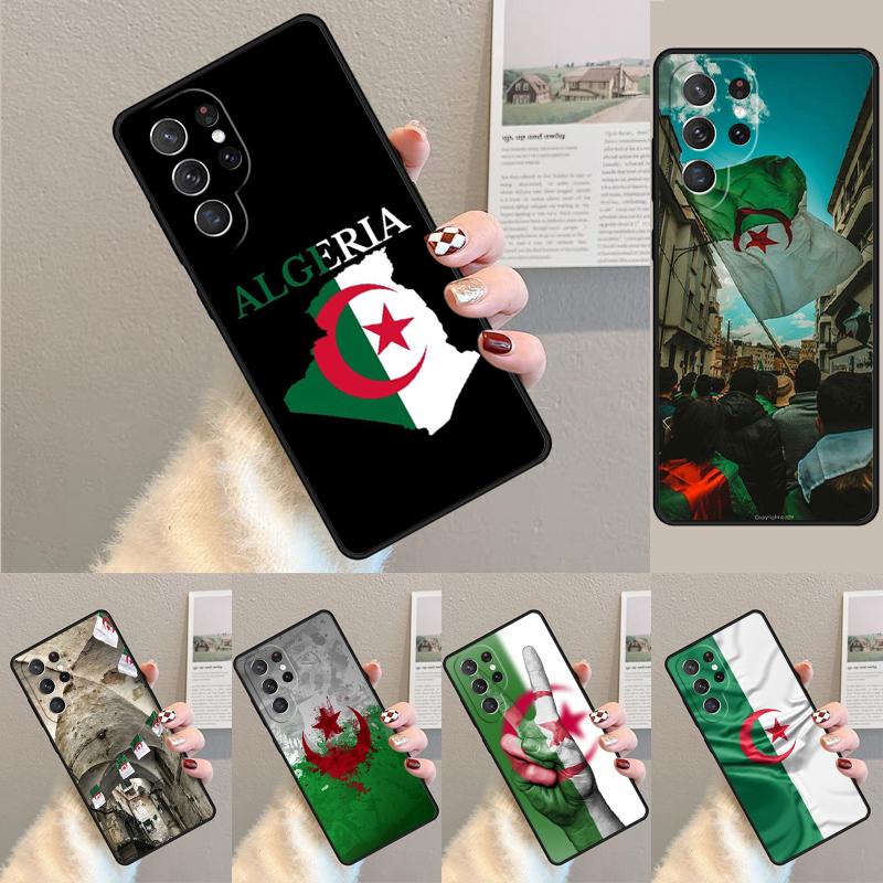 Flag of Algeria Phone Case for Samsung Galaxy note 10 pro S26 Ultra S23 S24 FE S25 S21 S22 PLUS shockproof Cove