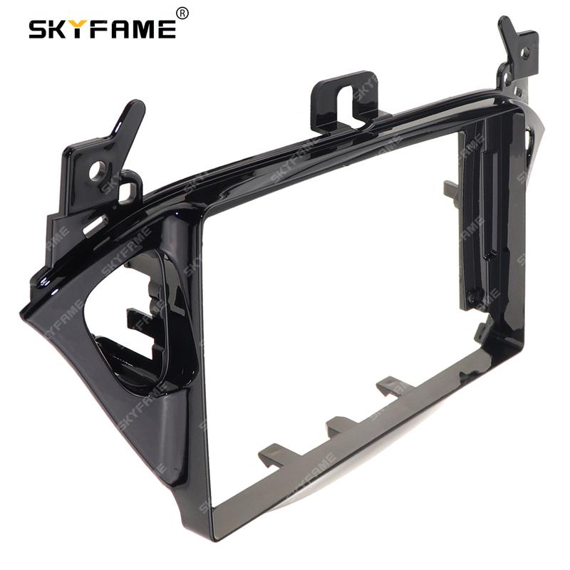 SKYFAME Car Frame Fascia Adapter Canbus Box Decoder Android Radio Dash Fitting Panel Kit For Opel Corsa Adam