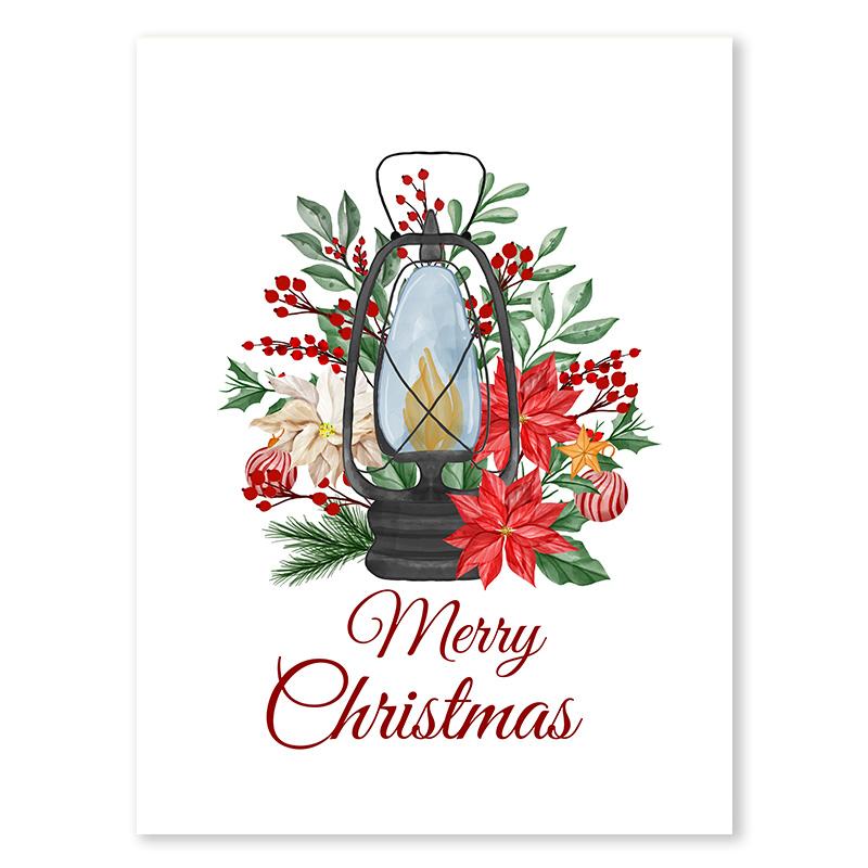 Christmas Cane Candy Decoration Wall Art Stocking Gifts Canvas Painting Jingle Bells Little House Poster Living Room Decoration