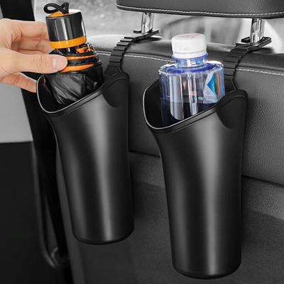 Multifunctional Car Storage Box For Umbrella Organizer Bucket Waterproof Auto Hanging Water Bottles Rack Holder Backseat Garbage