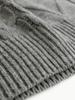 European and American Women's V-Neck Sleeveless Twisted Sweater Vest