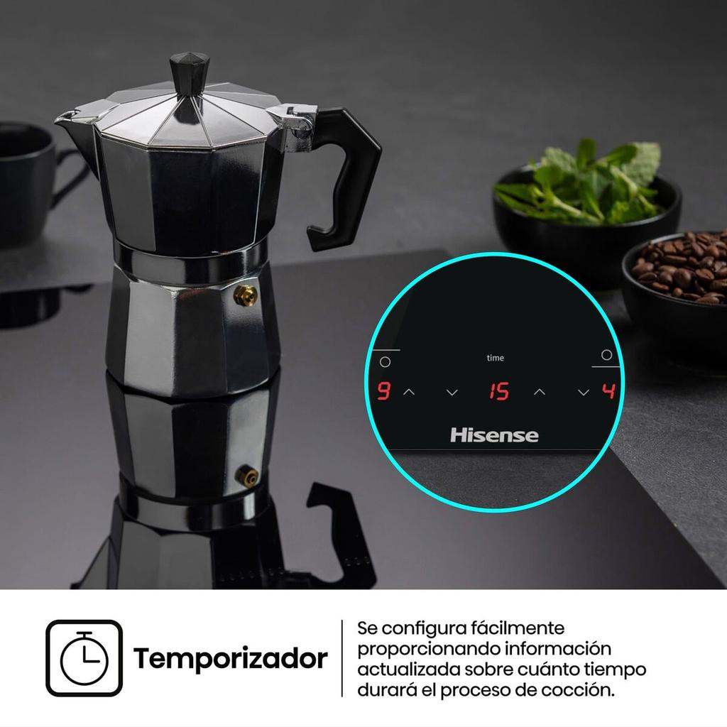 Induction Hot Plate Hisense E6332BSCE 5700 W 59 cm