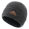 Winter Windproof Hat Fleece-Lined Knitted Hat Autumn/Winter Woolen Hat Winter Beanie Labeled Flat Cap
