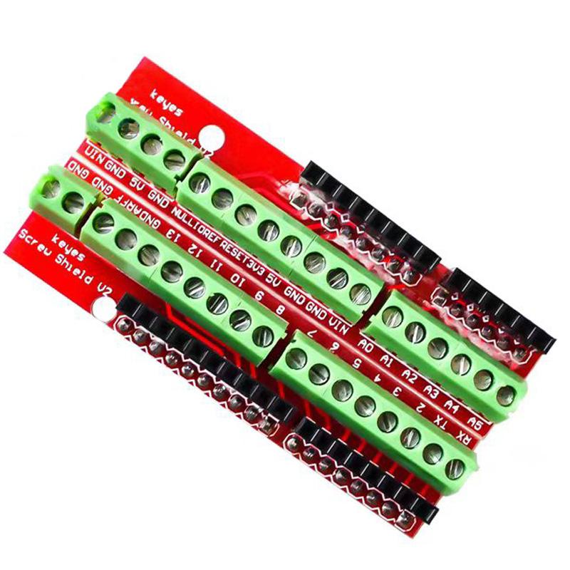 Screw Shield V2 Klemmenblock, duale Anpassung für Arduino UNO-R3 Erweiterung