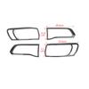 2PCS Car Rear Tail Light Lamp Guard Cover Bezel for Jeep Grand Cherokee 2014 2015 2016 2017 2018 2019 2020 Exterior Accessories