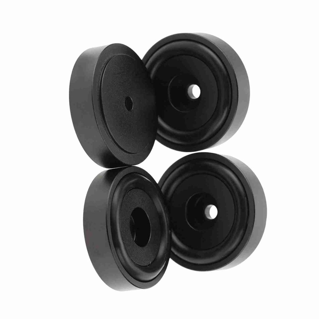 4PCS 40*10mm Aluminium Alloy Amplifier Pad Anodizing Sand Blasting Amplifier Pads Feet