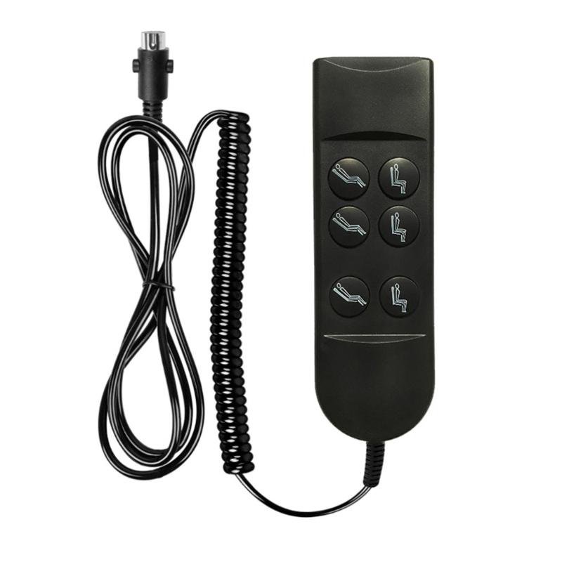 Electric Recliner Controller Lift Chair Button 6 Button 5 Pins Hand Switches Sofa Lift Controller For Home Appliance
