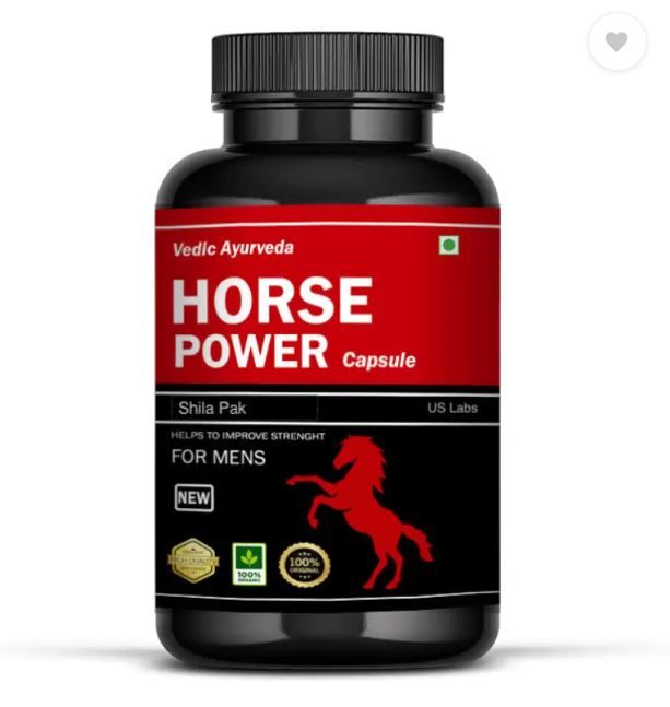 

US Labs Organic Man Horse Power Nutrition Capsule - Аюрведична формула - Feel Pro Pack 2( Кожні 30 капсул)