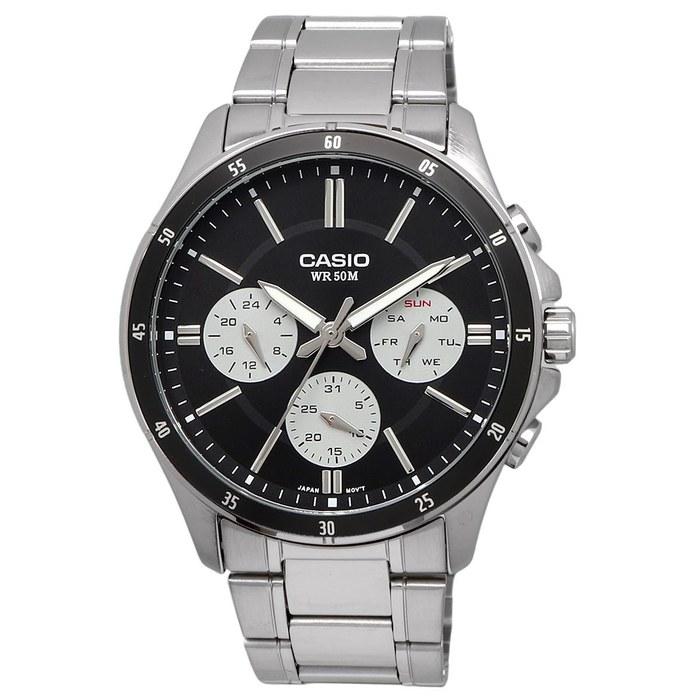 Casio Standard Quartz Men's Watch MTP-1374D-1A3V Black