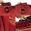 Used Dreamer 21 Calfskin 2-Way Shoulder Bag with C Logo (Red) (Product Code: 9726, 67021, 7922) Women's from Japan