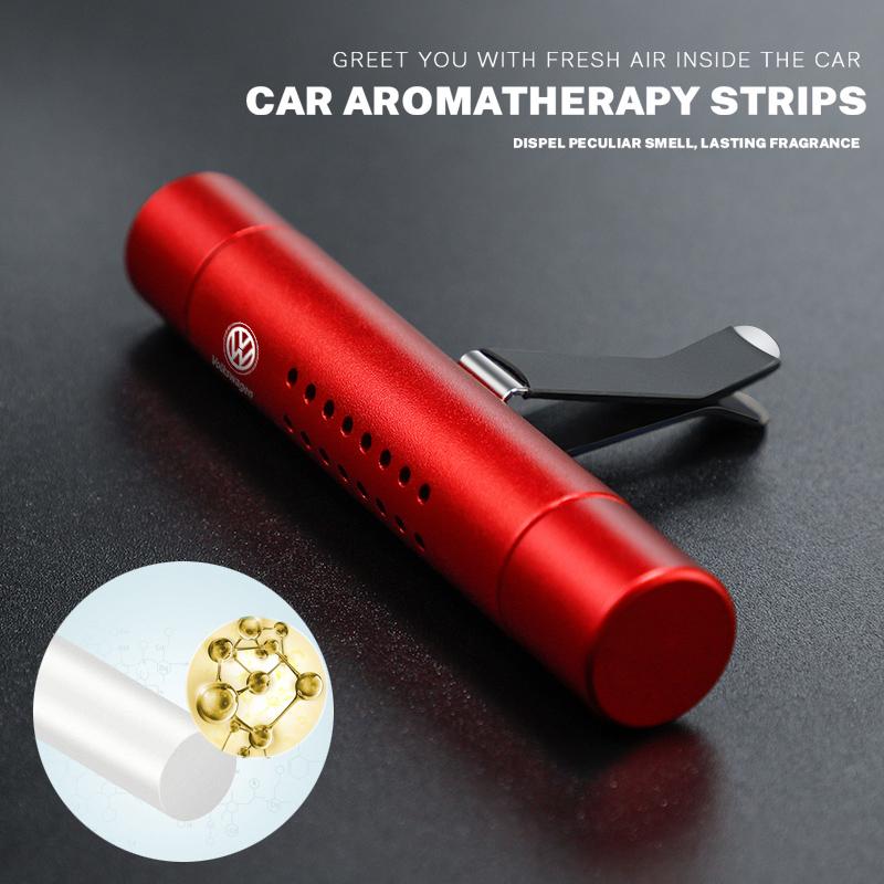 Car Air Outlet Fragrance Clip Air Freshener Auto Accessories For Volkswagen VW Polo Golf T5 Caddy T4 Touran GTI Passat Scirocco ze9