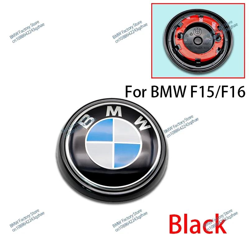 New 1PC Sticker Emblem 100mm 95mm Hood Rear Trunk Logo For BMW Dedicated  F15 F16 51147294465 E70 51147157696 Decoration Ac