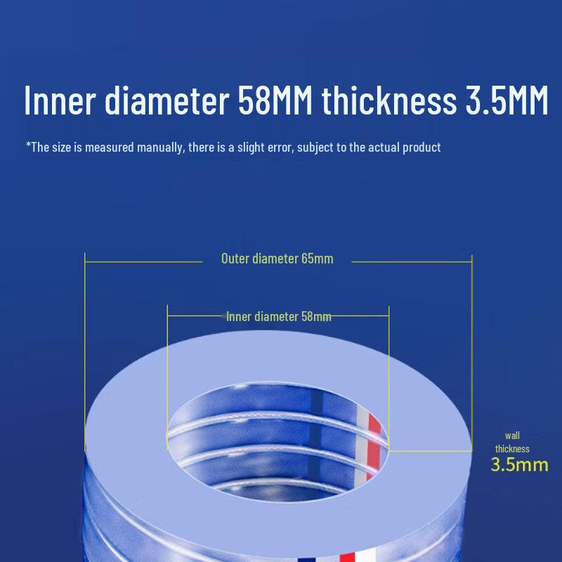 Transparent PVC Steel Wire Reinforced Water Hose