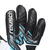 Reuch Attract Goalkeeper Gloves for Soccer/Futsal, Silver [1125] White/Silver, Size 9, 5560215