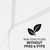 Filo interdentale REACH, 55 iarde (50,2 m) x 6 rotoli, Cerato, Gusto Menta