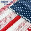 4th of July Rag American Flag Banner Patriotic Memorial Day Hanging Decoration for Independence Day Indoor Outdoor Decor