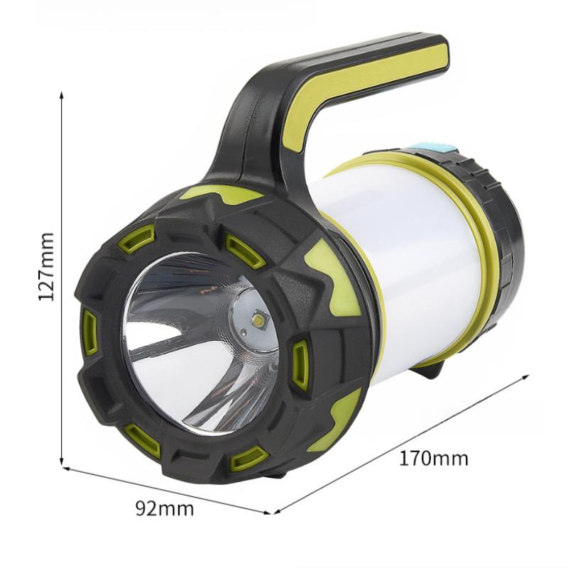 

Светодиодный фонарь для кемпинга, перезаряжаемый через USB, прожектор, рабочий фонарь, водонепроницаемый аварийный фонарь 1 PCS