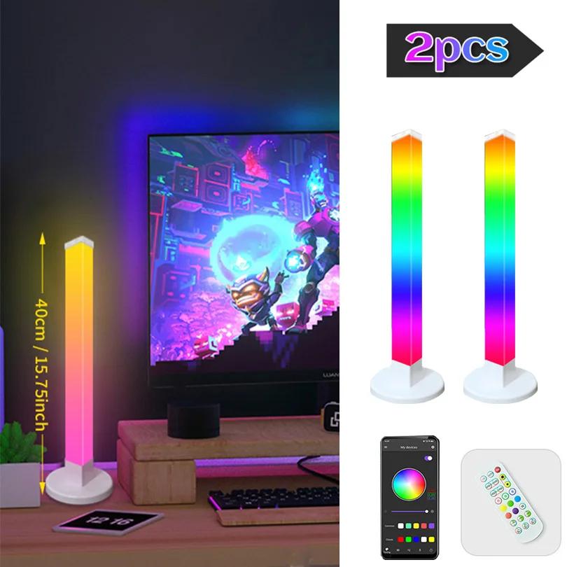 

150 см RGB підлогова лампа LED кутова підлогова лампа для спальні з навколишнім освітленням RGBIC зміна кольору керування через додаток для декору вітальні RGB