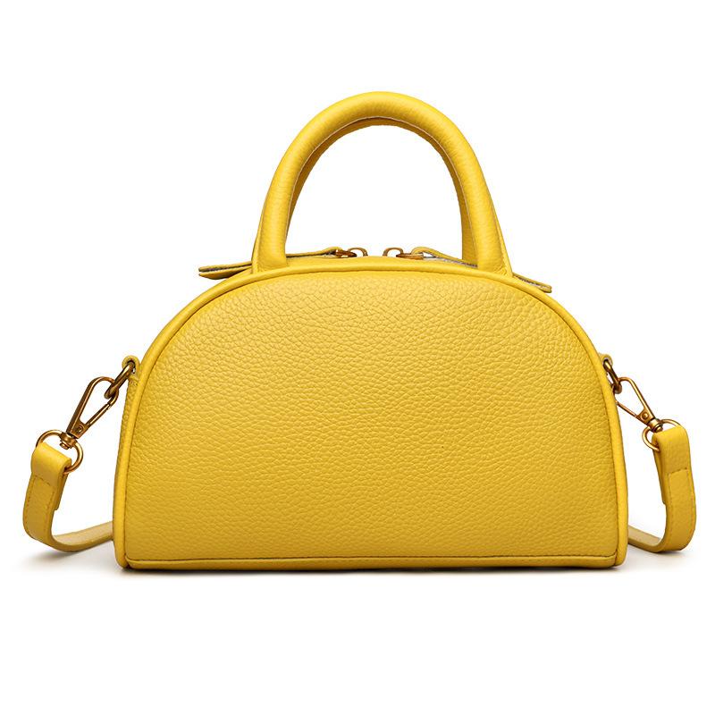 Single-shoulder Crossbody Bag - Fashionable Bowling Bag for Ladies, Suitable for Casual Teenage Girls' Handbag Casually