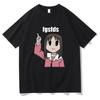 Osaka Autistické Fgsfds Tričko Pánské Harajuku Vtipné Kawaii Ayumu Tričko Unisex Vysoká Kvalita Anime Azumanga Daioh Bavlněná Trička