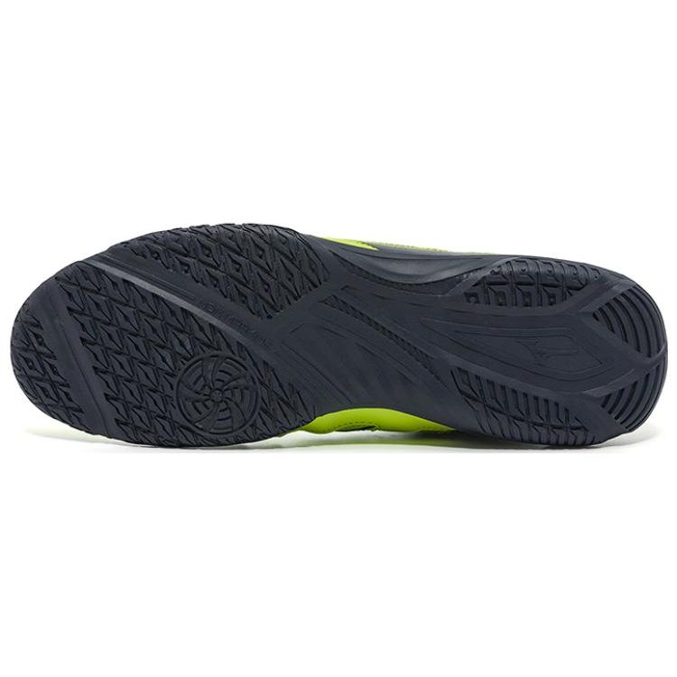 Mizuno Crossmatch Sword Non-Slip Wear-Resistant Shock Absorbing Low-Top Table Tennis Shoes Unisex Shoes Yellow Black 81GA213023