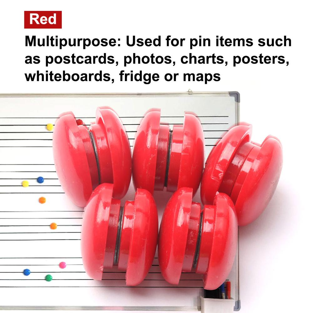 10 imanes circulares de colores para nevera, pegatinas magnéticas para oficina, regalos para niños, calendario, pizarra blanca, decoración del hogar.