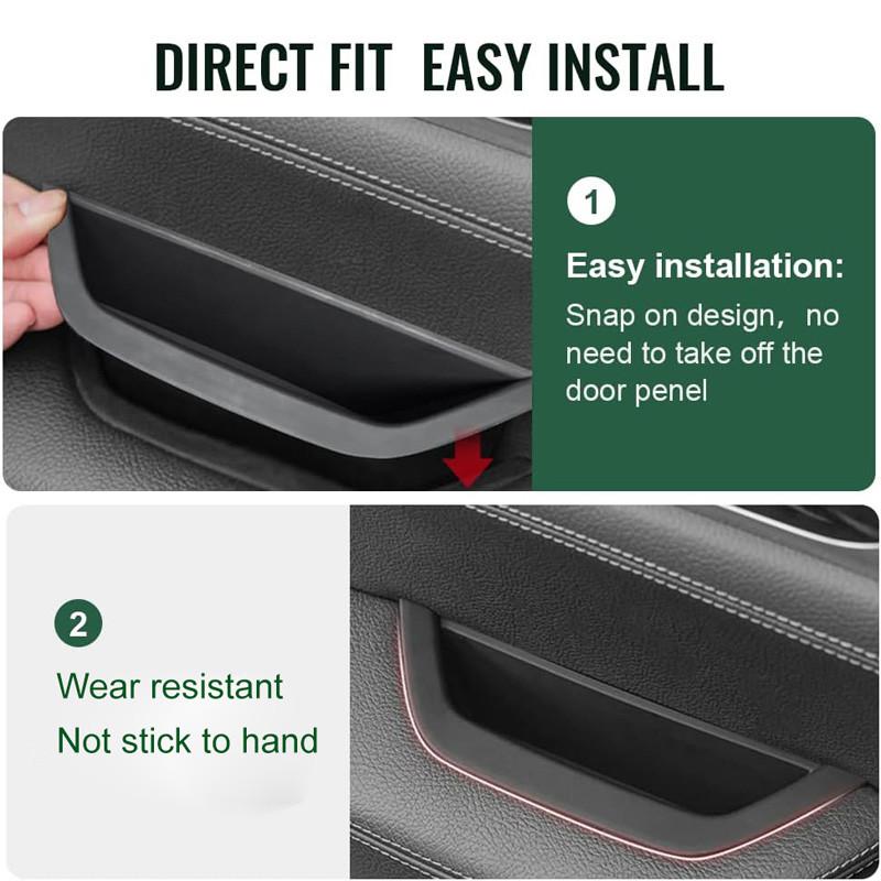 Autotürgriffabdeckung vorne innen passend für BMW X3 F25/X4 F26 2011-2017, nur für Linkslenker-Autotürgriff