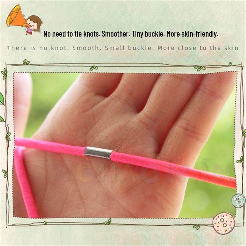 Colorful High-Elastic Skipping Rope for Kids - Durable and Nostalgic Jump Rope Game