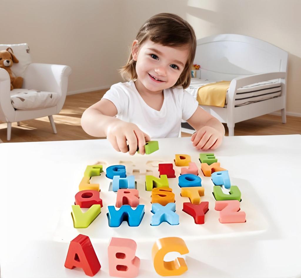 Hape Alphabet Puzzle E1551A