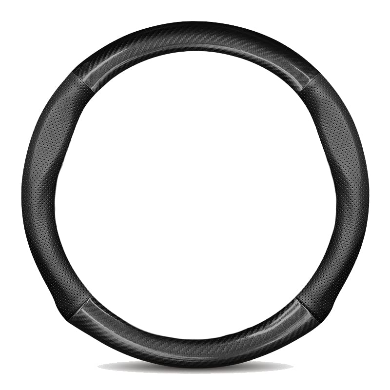 JZ LIGHTING Steering Wheel Cover Hiace Regius Ace 200 Series 1 Type 2 Type 3 Type 4 Type 5 Type 6 Type 7 Type Carbon Style Cowhide L Size Steering