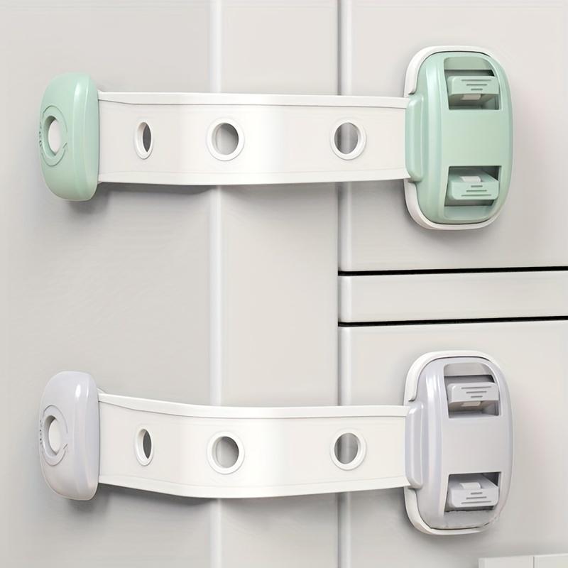 1pc- Child safety lock, baby drawer lock, protective cabinet, anti pinch refrigerator latch, child safety door lock