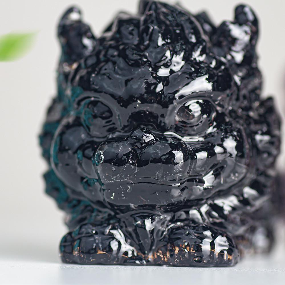Resin Crystal Feng Shui Figurine For Home Office Decor Gift Idea