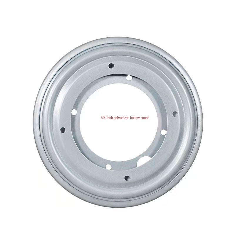 3-12 Inch Universal Black Iron Rotating Base with Full Ball Bearings for Furniture, TV Cabinets, and Bookshelves