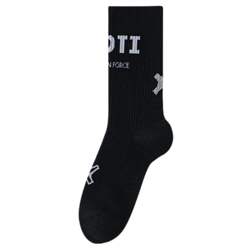 Cycling Socks, Men's Bicycle Reflective Socks, Mountain Climbing Sports Running Mountain Biking Long Socks, Breathable for Spring and Summer