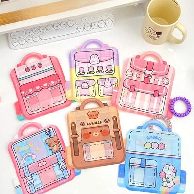 Cute Cartoon Schoolbag Shape Candys Packaging Bags Snack Cookie Storage Bag Children'S Day Birthday Sealing Bag