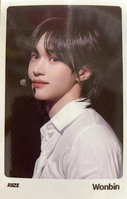 Won Bin Goods Photo Card Set of 56 Message Card Poca Trading Card Rise (RIIZE WONBIN) [Item]
