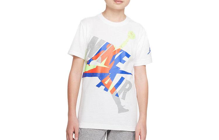 Jordan Kids T Shirts Crew Neck Moderate CV5917-100 S