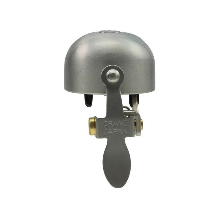 Sonnette Vélo - E-Ne - Argent - Clamp Band Mount - Crane Bell