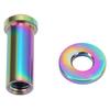 Bike C Caliper Nut   Alloy M6x20mm Rust Resistance Bike C Clamp Fixing Nut Road Bike Accessories with Gasket