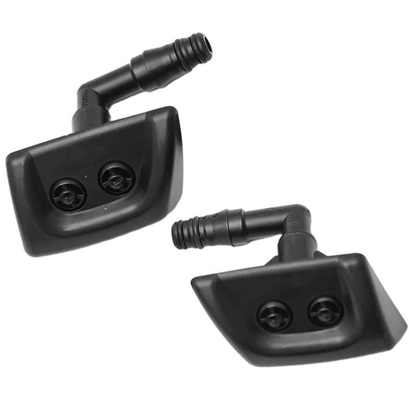 Front Headlight Washer Jet Headlamp Nozzle 2Pcs Set DNJ000091 DNJ000081 For Land Rover Discovery 3 2005-2009