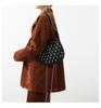 Hollow Underarm Bag for Women with Niche Design 2024 New Hollowed Out Sky Star Commuting Fashionable Rivet Single Shoulder Crossbody Bag
