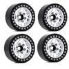 Aluminum Alloy Wheel   Beadlock 2.2in Wheel  S Hub 4pcs Replacement for  4 SCX10 90046  03007   Gen8 1Celsius10 Remote Control Car